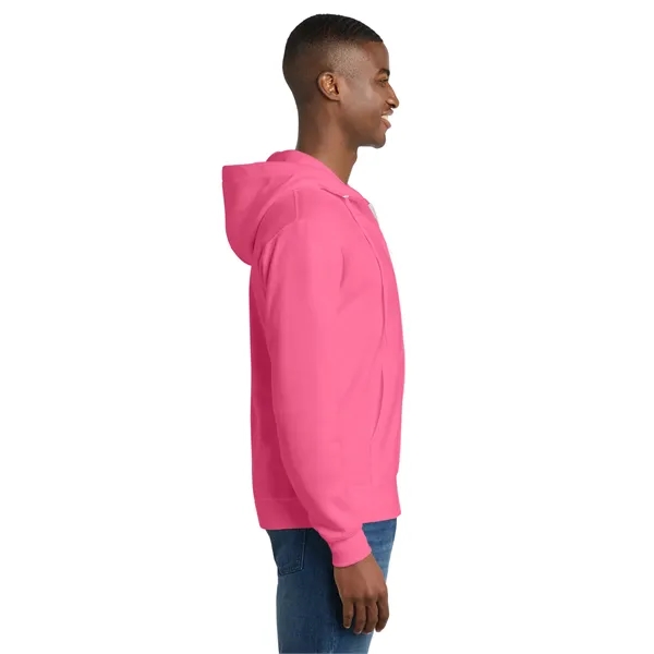 Port & Co Core Fleece Full-Zip Hooded Sweatshirt. - Port & Co Core Fleece Full-Zip Hooded Sweatshirt. - Image 102 of 159