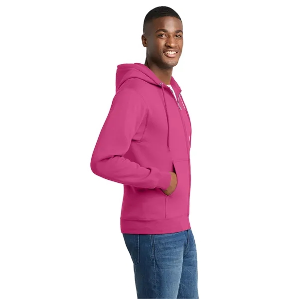Port & Co Core Fleece Full-Zip Hooded Sweatshirt. - Port & Co Core Fleece Full-Zip Hooded Sweatshirt. - Image 117 of 159
