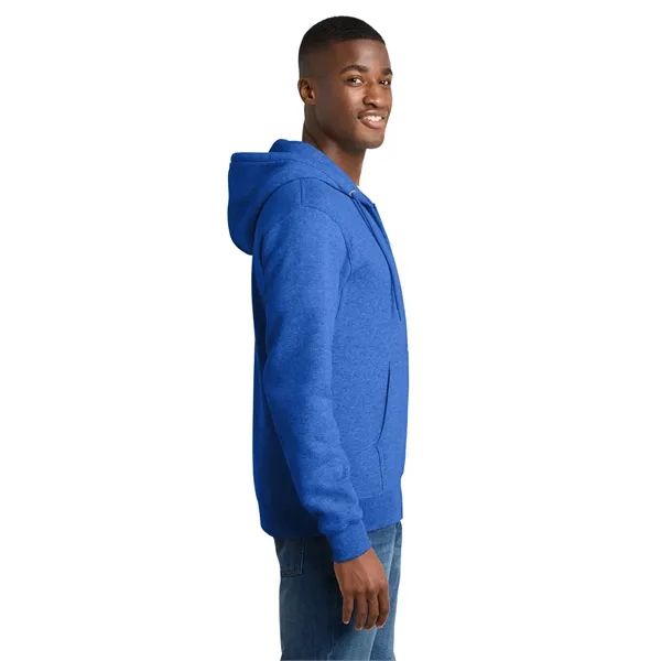 Port & Co Core Fleece Full-Zip Hooded Sweatshirt. - Port & Co Core Fleece Full-Zip Hooded Sweatshirt. - Image 137 of 159