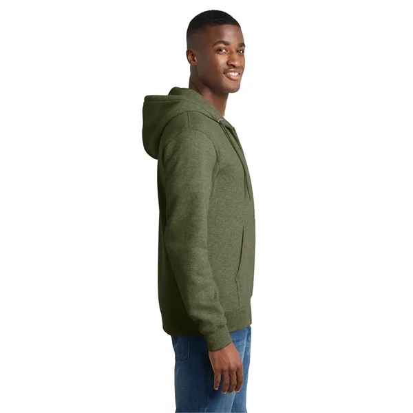 Port & Co Core Fleece Full-Zip Hooded Sweatshirt. - Port & Co Core Fleece Full-Zip Hooded Sweatshirt. - Image 158 of 159