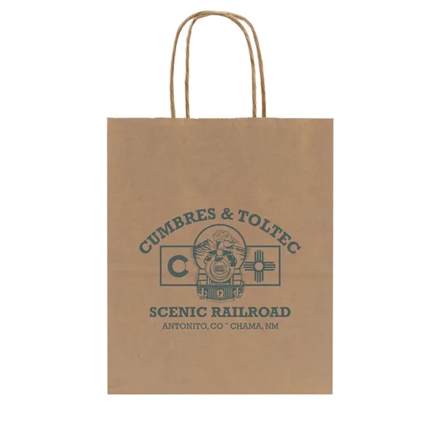 Recycled Natural Kraft Paper Shopper - Recycled Natural Kraft Paper Shopper - Image 1 of 1