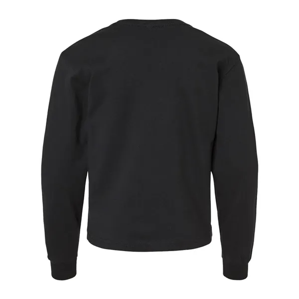 BELLA + CANVAS Youth 6oz. Heavyweight Long Sleeve Tee - BELLA + CANVAS Youth 6oz. Heavyweight Long Sleeve Tee - Image 20 of 24
