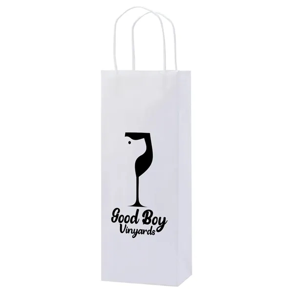 White Kraft Shopping Bag - White Kraft Shopping Bag - Image 1 of 1