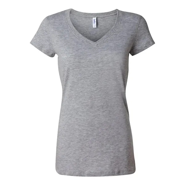 BELLA + CANVAS Women's Jersey V-Neck Tee - BELLA + CANVAS Women's Jersey V-Neck Tee - Image 1 of 27