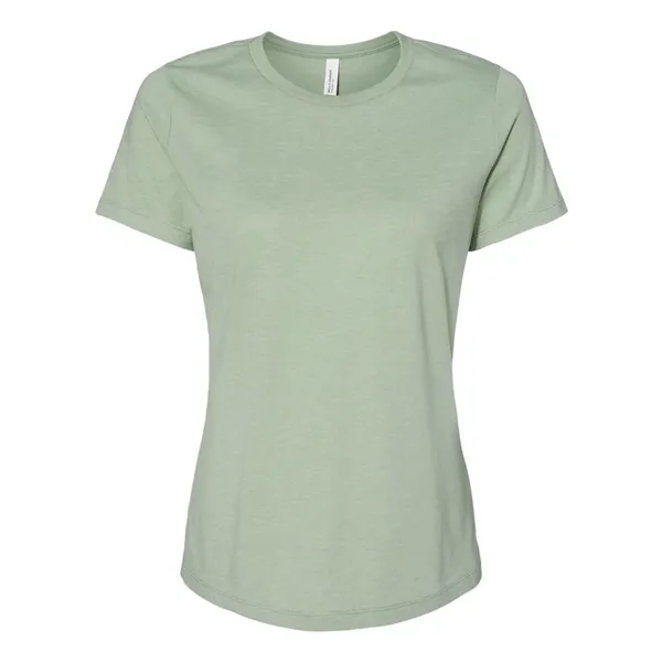 BELLA + CANVAS Women's Relaxed Fit Heather CVC Tee - BELLA + CANVAS Women's Relaxed Fit Heather CVC Tee - Image 54 of 71