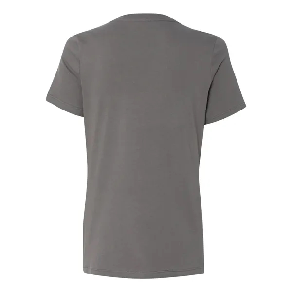 BELLA + CANVAS Women's Relaxed Jersey V-Neck Tee - BELLA + CANVAS Women's Relaxed Jersey V-Neck Tee - Image 3 of 48