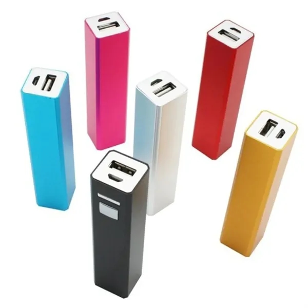 Aluminium Portable Power Banks 2600mAh - Aluminium Portable Power Banks 2600mAh - Image 1 of 9