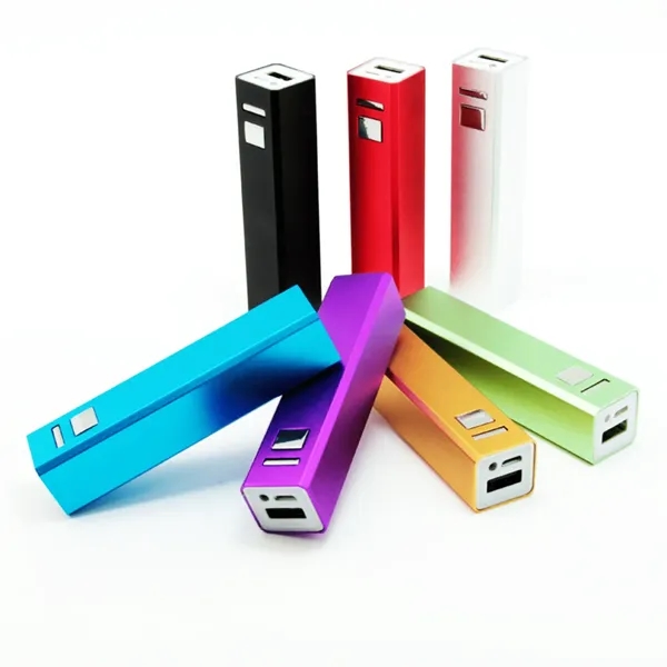 Aluminium Portable Power Banks 2600mAh - Aluminium Portable Power Banks 2600mAh - Image 2 of 9