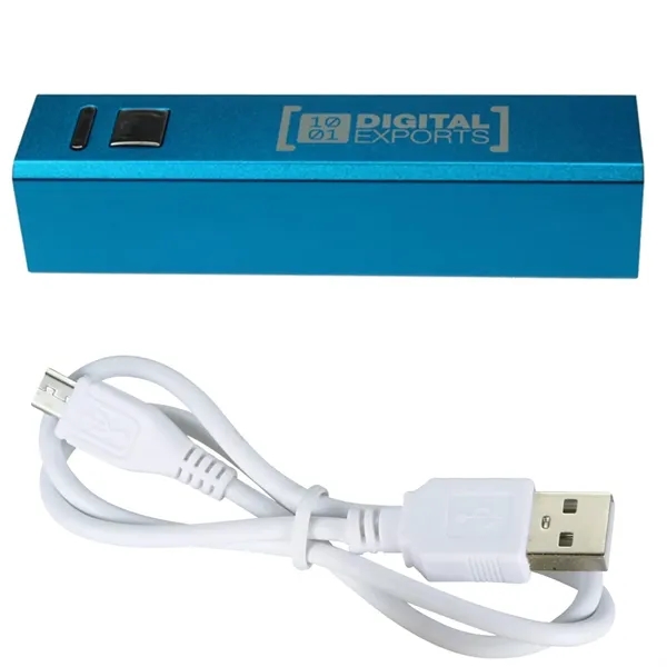 Aluminium Portable Power Banks 2600mAh - Aluminium Portable Power Banks 2600mAh - Image 3 of 9
