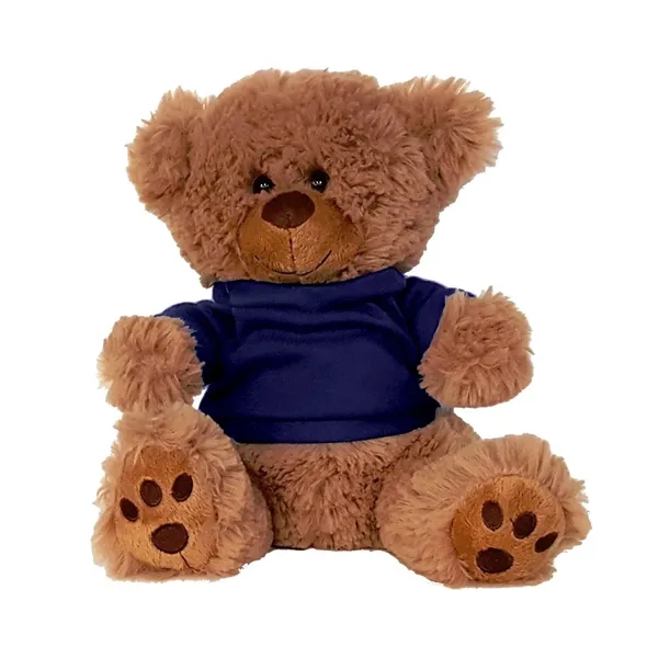 Plush Bear w/ Embroidered Paws and T-Shirt - Plush Bear w/ Embroidered Paws and T-Shirt - Image 6 of 15