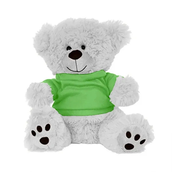 Plush Bear w/ Embroidered Paws and T-Shirt - Plush Bear w/ Embroidered Paws and T-Shirt - Image 14 of 15