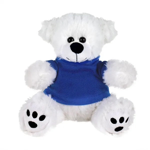 Plush Bear w/ Embroidered Paws and T-Shirt - Plush Bear w/ Embroidered Paws and T-Shirt - Image 15 of 15