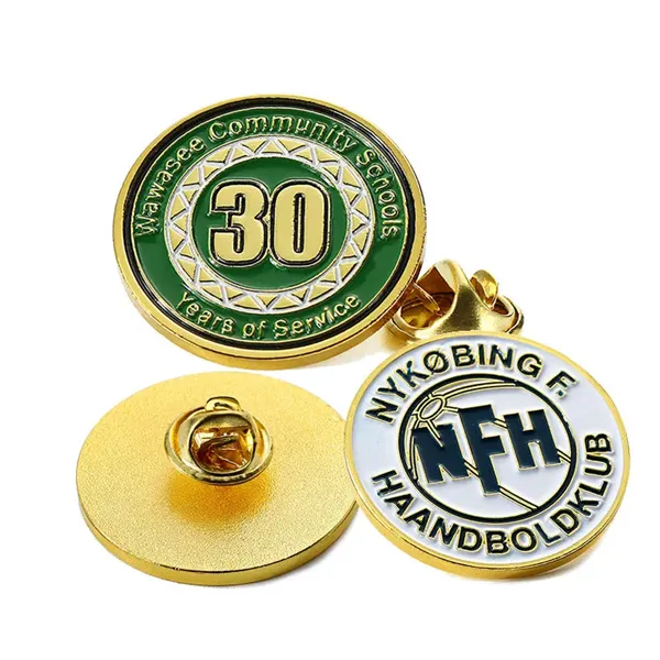 Custom Logo Business Gift  Lapel Pins - Custom Logo Business Gift  Lapel Pins - Image 0 of 3