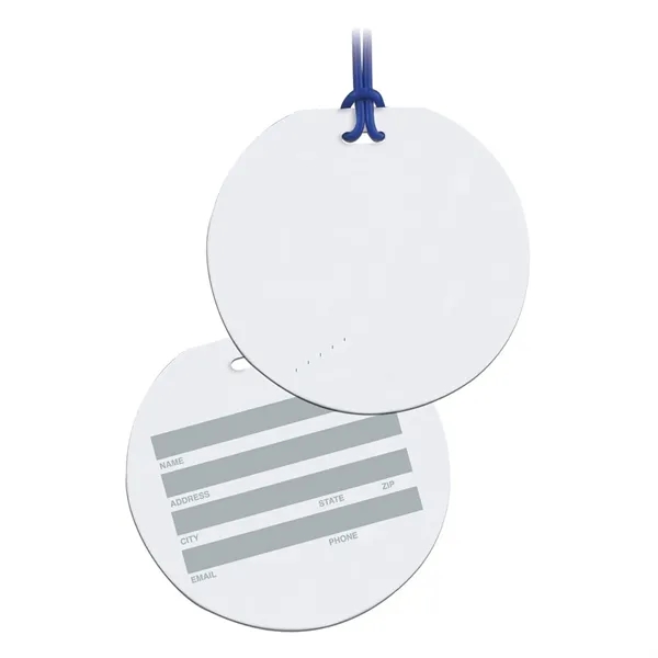 Round Celebrity Bag Tag - 4CP - Round Celebrity Bag Tag - 4CP - Image 0 of 0