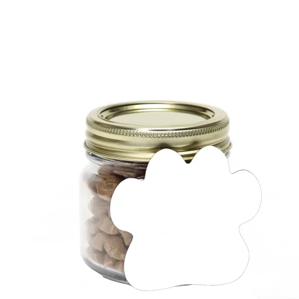 Half Pint Jar with Paw Magnet Pet Fill - Half Pint Jar with Paw Magnet Pet Fill - Image 3 of 3