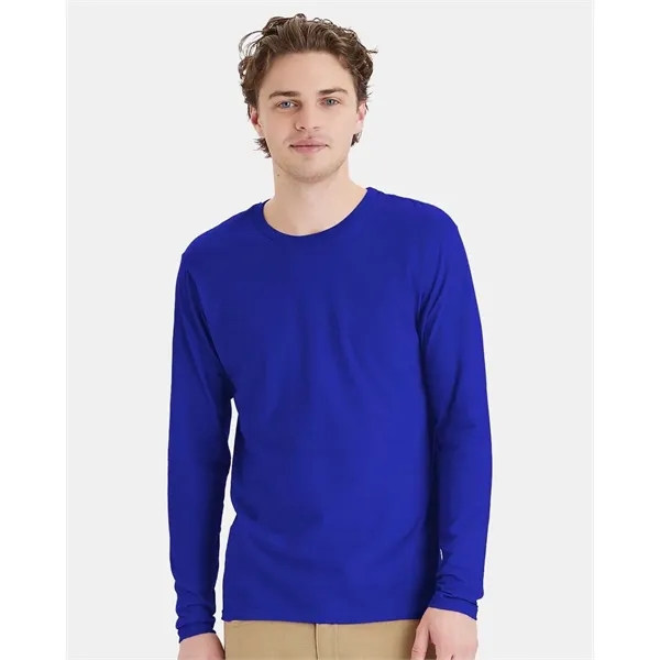 Hanes Unisex Perfect-T Long Sleeve T-Shirt - Hanes Unisex Perfect-T Long Sleeve T-Shirt - Image 0 of 7