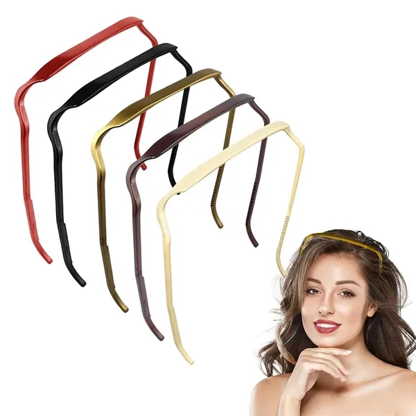 Square Sunglasses Curly Hair Headband - Square Sunglasses Curly Hair Headband - Image 0 of 2