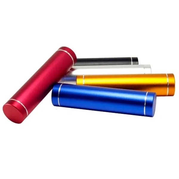 2200mAh Round Cylindrical Shaped Portable Charger - 2200mAh Round Cylindrical Shaped Portable Charger - Image 2 of 11