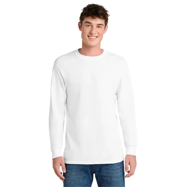 Port & Co Tall Long Sleeve Core Blend Tee. - Port & Co Tall Long Sleeve Core Blend Tee. - Image 0 of 57