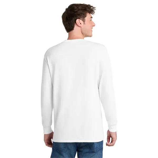 Port & Co Tall Long Sleeve Core Blend Tee. - Port & Co Tall Long Sleeve Core Blend Tee. - Image 1 of 57