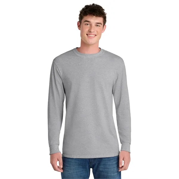 Port & Co Tall Long Sleeve Core Blend Tee. - Port & Co Tall Long Sleeve Core Blend Tee. - Image 5 of 57