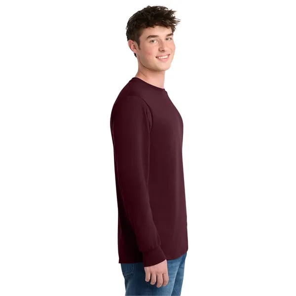 Port & Co Tall Long Sleeve Core Blend Tee. - Port & Co Tall Long Sleeve Core Blend Tee. - Image 17 of 57