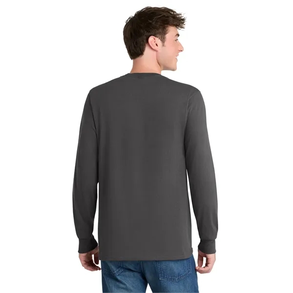 Port & Co Tall Long Sleeve Core Blend Tee. - Port & Co Tall Long Sleeve Core Blend Tee. - Image 20 of 57