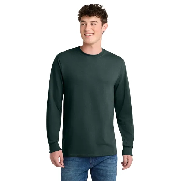 Port & Co Tall Long Sleeve Core Blend Tee. - Port & Co Tall Long Sleeve Core Blend Tee. - Image 23 of 57