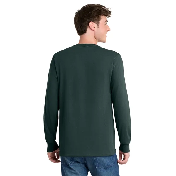 Port & Co Tall Long Sleeve Core Blend Tee. - Port & Co Tall Long Sleeve Core Blend Tee. - Image 25 of 57
