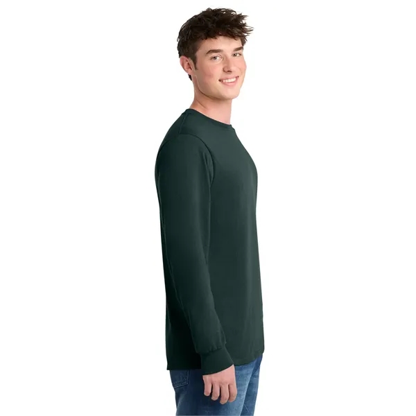 Port & Co Tall Long Sleeve Core Blend Tee. - Port & Co Tall Long Sleeve Core Blend Tee. - Image 27 of 57