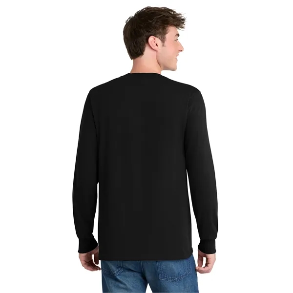 Port & Co Tall Long Sleeve Core Blend Tee. - Port & Co Tall Long Sleeve Core Blend Tee. - Image 30 of 57