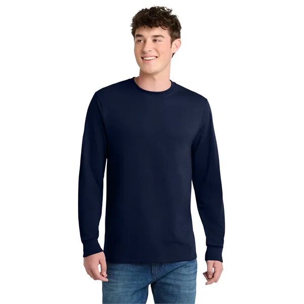 Port & Co Tall Long Sleeve Core Blend Tee. - Port & Co Tall Long Sleeve Core Blend Tee. - Image 33 of 57