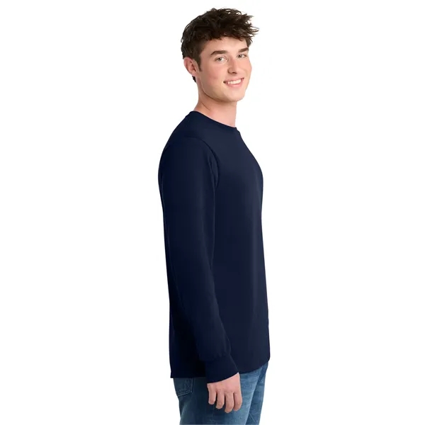 Port & Co Tall Long Sleeve Core Blend Tee. - Port & Co Tall Long Sleeve Core Blend Tee. - Image 36 of 57