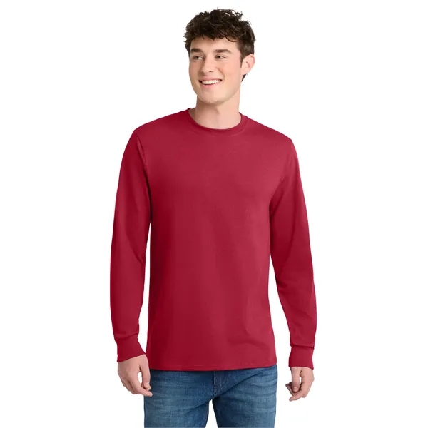 Port & Co Tall Long Sleeve Core Blend Tee. - Port & Co Tall Long Sleeve Core Blend Tee. - Image 38 of 57