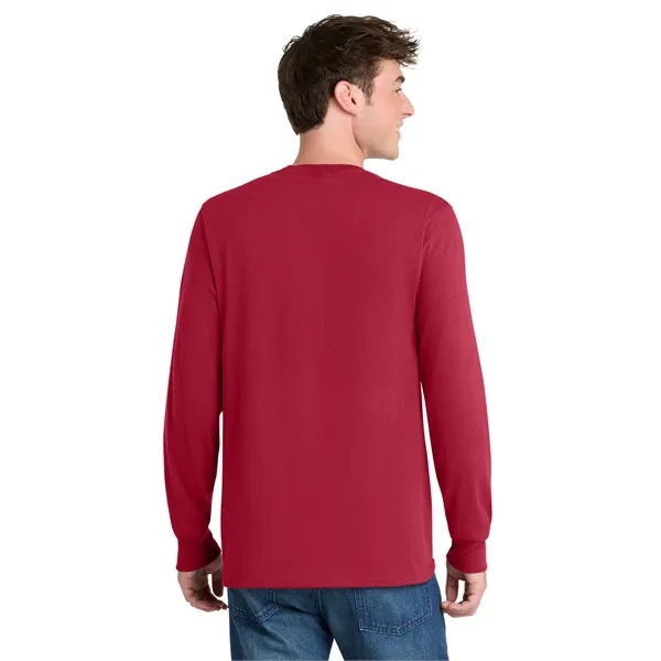 Port & Co Tall Long Sleeve Core Blend Tee. - Port & Co Tall Long Sleeve Core Blend Tee. - Image 40 of 57