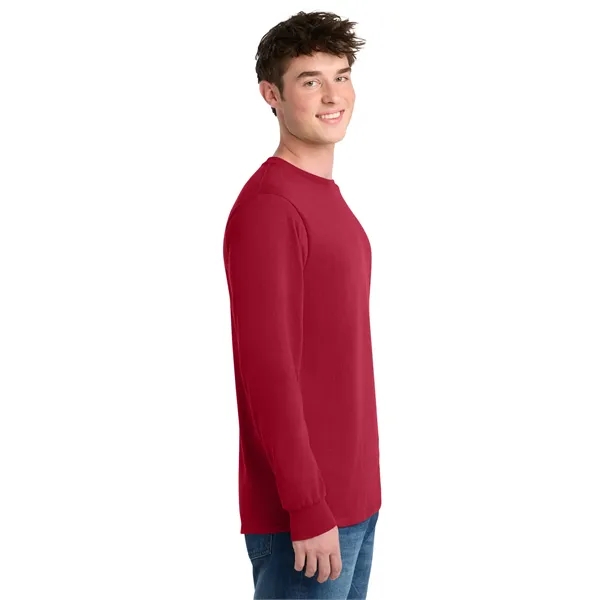 Port & Co Tall Long Sleeve Core Blend Tee. - Port & Co Tall Long Sleeve Core Blend Tee. - Image 41 of 57