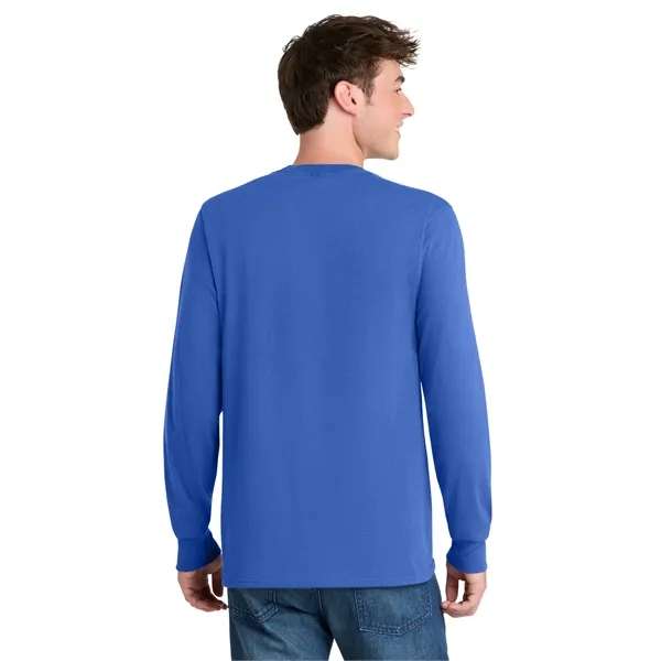 Port & Co Tall Long Sleeve Core Blend Tee. - Port & Co Tall Long Sleeve Core Blend Tee. - Image 45 of 57