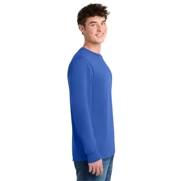 Port & Co Tall Long Sleeve Core Blend Tee. - Port & Co Tall Long Sleeve Core Blend Tee. - Image 46 of 57