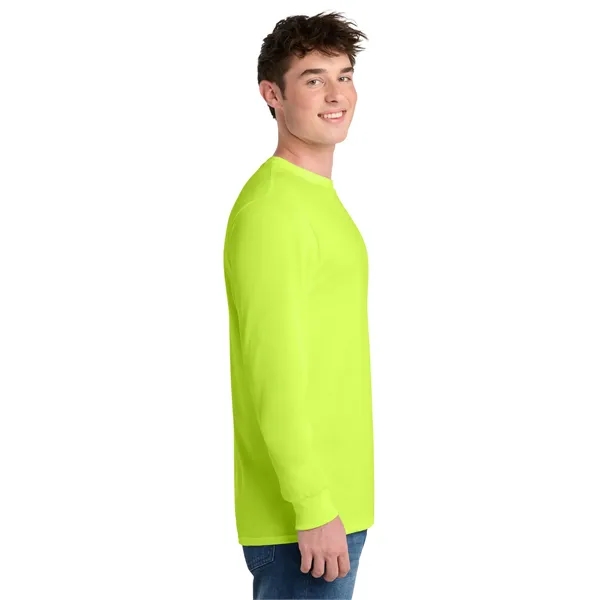 Port & Co Tall Long Sleeve Core Blend Tee. - Port & Co Tall Long Sleeve Core Blend Tee. - Image 51 of 57
