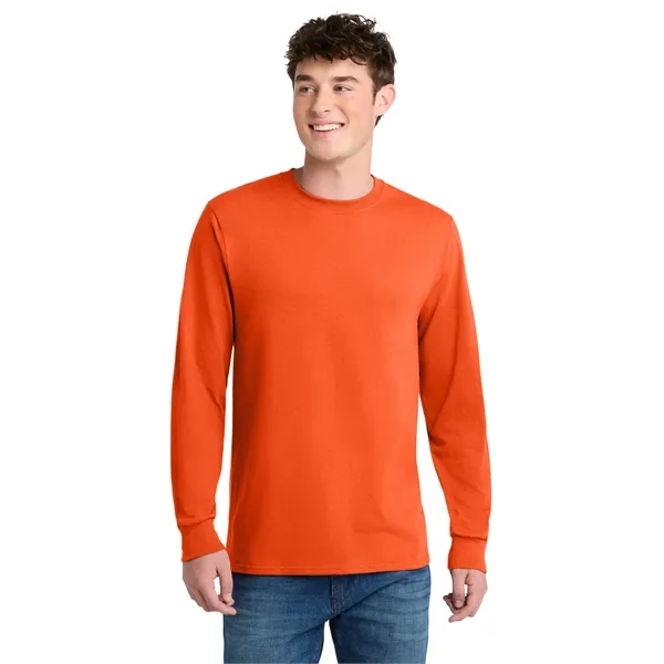 Port & Co Tall Long Sleeve Core Blend Tee. - Port & Co Tall Long Sleeve Core Blend Tee. - Image 53 of 57