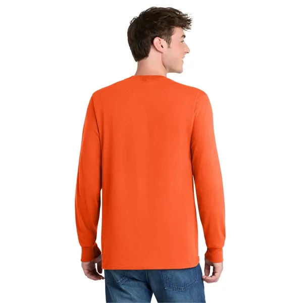Port & Co Tall Long Sleeve Core Blend Tee. - Port & Co Tall Long Sleeve Core Blend Tee. - Image 54 of 57