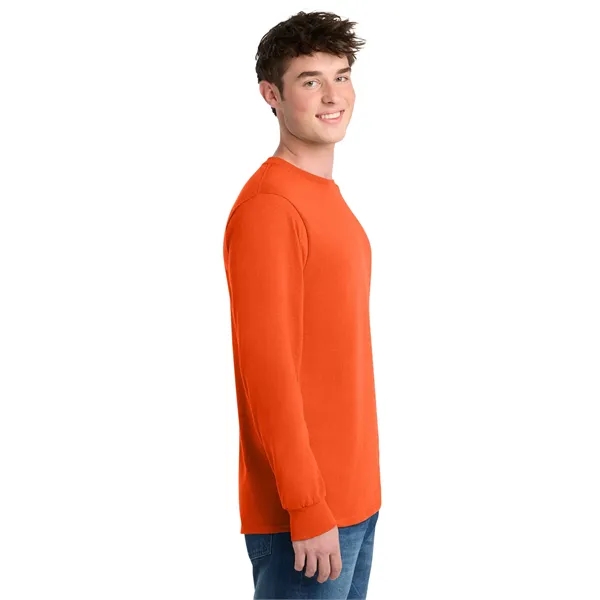 Port & Co Tall Long Sleeve Core Blend Tee. - Port & Co Tall Long Sleeve Core Blend Tee. - Image 55 of 57
