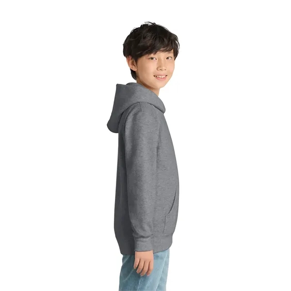 Port & Co Youth Core Fleece Pullover Hooded Sweatshirt. - Port & Co Youth Core Fleece Pullover Hooded Sweatshirt. - Image 7 of 154