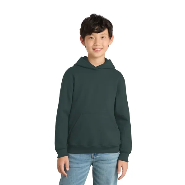 Port & Co Youth Core Fleece Pullover Hooded Sweatshirt. - Port & Co Youth Core Fleece Pullover Hooded Sweatshirt. - Image 9 of 154