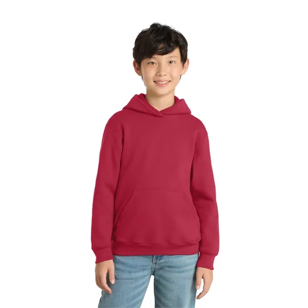 Port & Co Youth Core Fleece Pullover Hooded Sweatshirt. - Port & Co Youth Core Fleece Pullover Hooded Sweatshirt. - Image 21 of 154