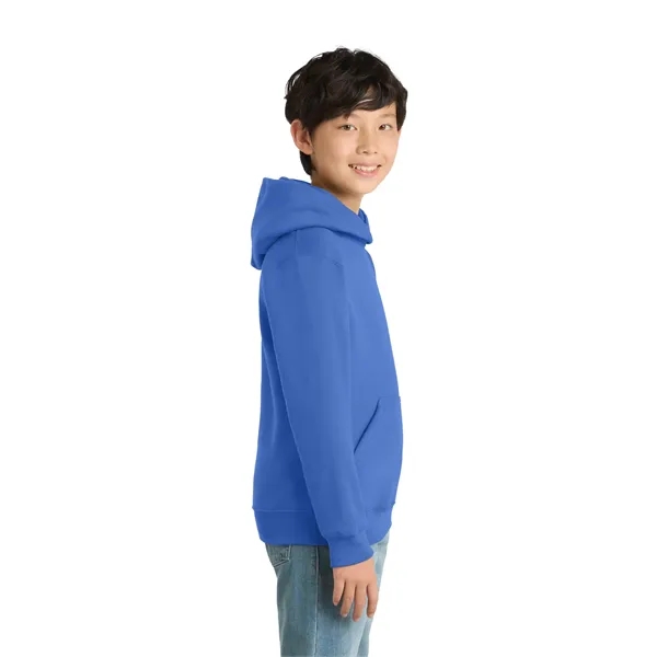 Port & Co Youth Core Fleece Pullover Hooded Sweatshirt. - Port & Co Youth Core Fleece Pullover Hooded Sweatshirt. - Image 30 of 154