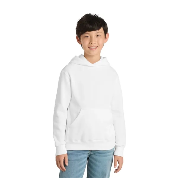 Port & Co Youth Core Fleece Pullover Hooded Sweatshirt. - Port & Co Youth Core Fleece Pullover Hooded Sweatshirt. - Image 33 of 154