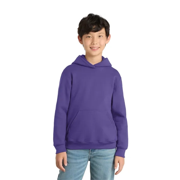 Port & Co Youth Core Fleece Pullover Hooded Sweatshirt. - Port & Co Youth Core Fleece Pullover Hooded Sweatshirt. - Image 48 of 154