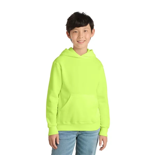 Port & Co Youth Core Fleece Pullover Hooded Sweatshirt. - Port & Co Youth Core Fleece Pullover Hooded Sweatshirt. - Image 108 of 154