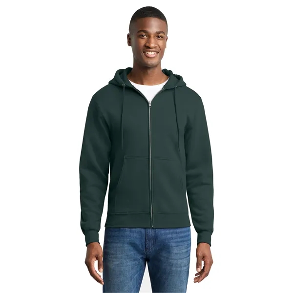 Port & Co Core Fleece Full-Zip Hooded Sweatshirt. - Port & Co Core Fleece Full-Zip Hooded Sweatshirt. - Image 5 of 159
